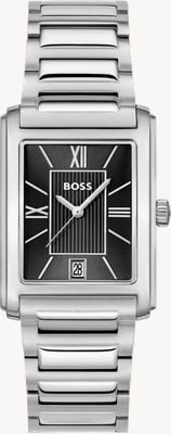 BOSS PRINCIPLE DRESS (28mm) Black Dial / Stainless Steel Bracelet 1514297