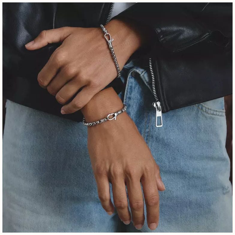 Thomas Sabo Thomas Sabo Rebel at Heart Box Bracelet (20.00 cm length) A2248-S01-53-L20 - alternate view 3