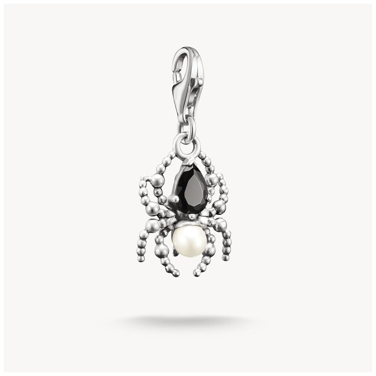 Thomas Sabo 2230-167-7 Silver Charm Pendant Spider Pearl Jewellery
