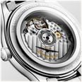 LONGINES Master Collection Automatic (41mm) Light Blue "Barleycorn" Dial / Stainless Steel Bracelet L29504996 - alternate view 5