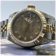 Pre-owned Rolex Datejust Diamond (26mm) Grey Patterned Dial / Two-Tone Stainless Steel Bracelet Watch JMP-835572 - alternate view 2