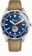 Squale x Galeazzi Artiglio Limited Edition (39.5mm) Pantone 295U Blue Dial / Microfiber Fabric Strap Watch VONDSSGZZBL.MI VONDSSGZBL.MI