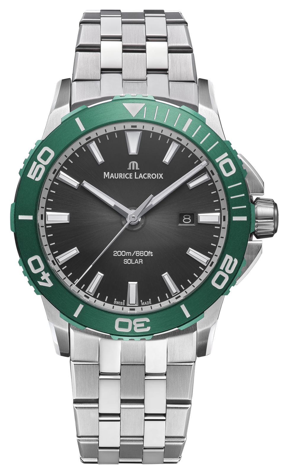 Maurice Lacroix PT1008-SSL52-330-1 Pontos S Solar Date (42mm Watch