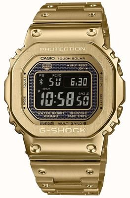 Casio G-Shock Full Metal Radio Controlled Bluetooth Solar Gold Plated Steel GMW-B5000GD-9ER