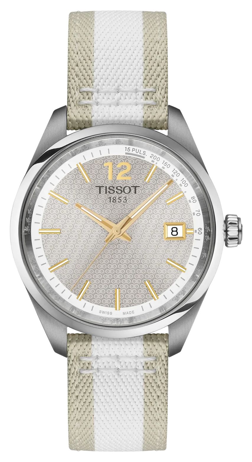 Tissot T1502101703700 PR 100 Cycling Quartz (34mm) Patterned Watch