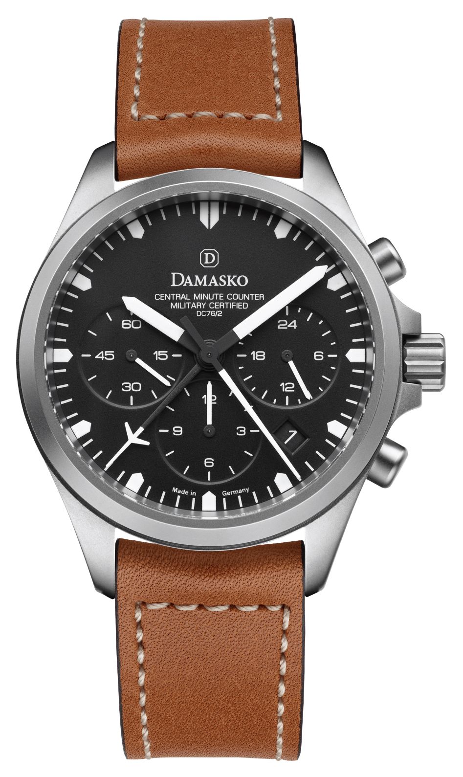 Damasko DC76/2 BROWN LEATHER DC76/2 Automatic Chronograph ( Watch