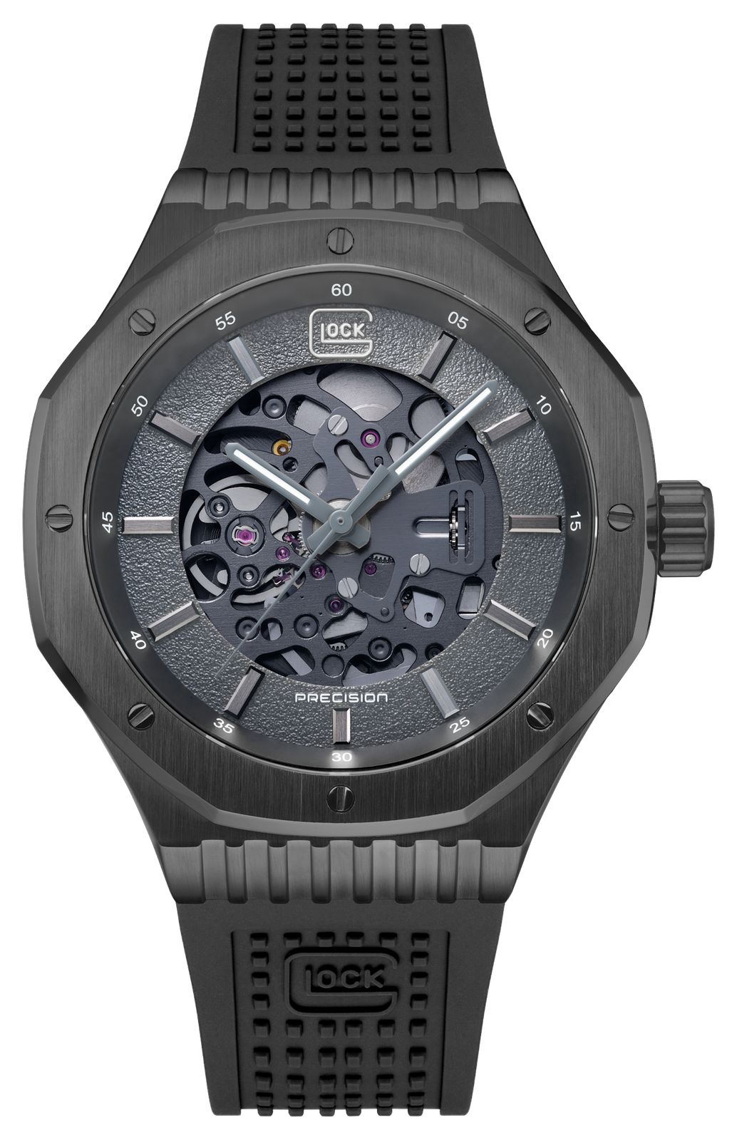 GLOCK Precision GW-21-2-24 Skeleton Automatic (45mm) Black Watch