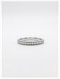 0.25ct Round Brilliant Natural Diamond Platinum Half Eternity Ring HET100072