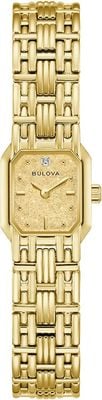 Bulova Sophia 'Goddess of Time' Recreation (16mm) Champagne Denchu Dial / Gold PVD Stainless Steel Bracelet 97P184