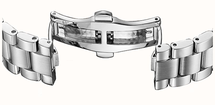 Emile Chouriet Ailes du Temps - Soleos Automatic (40mm) White Dial / Stainless Steel Bracelet 08.1155.G.6.6.28.6 - alternate view 4