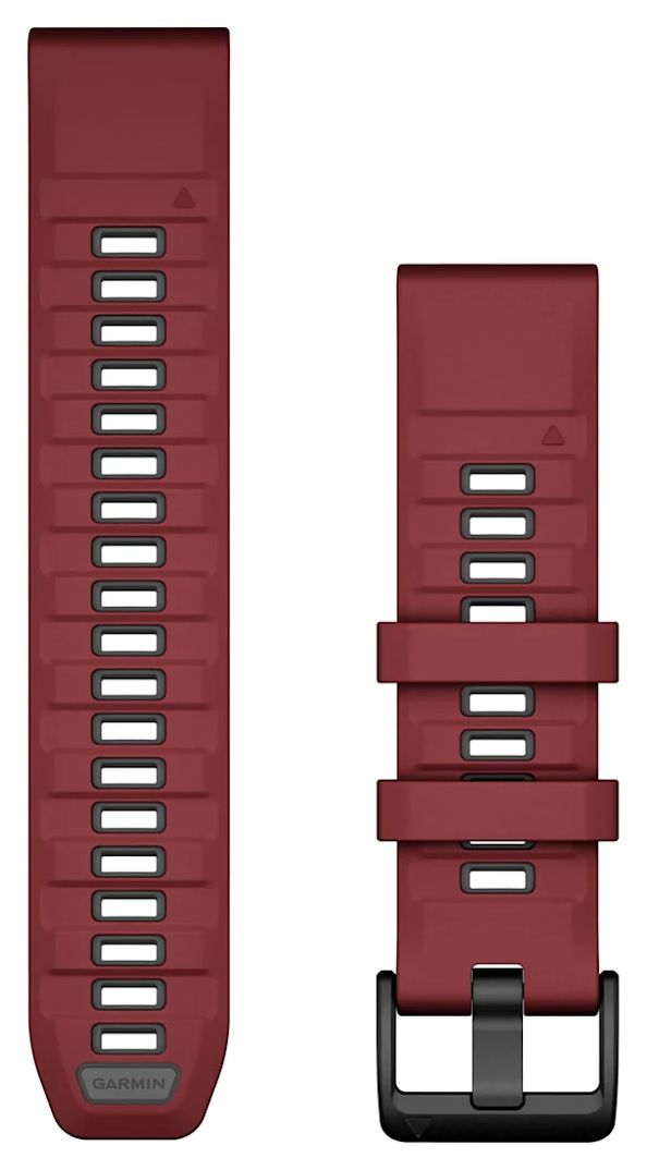 Garmin 010-13392-06 QuickFit® 22 Watch Strap Only, Marsala/