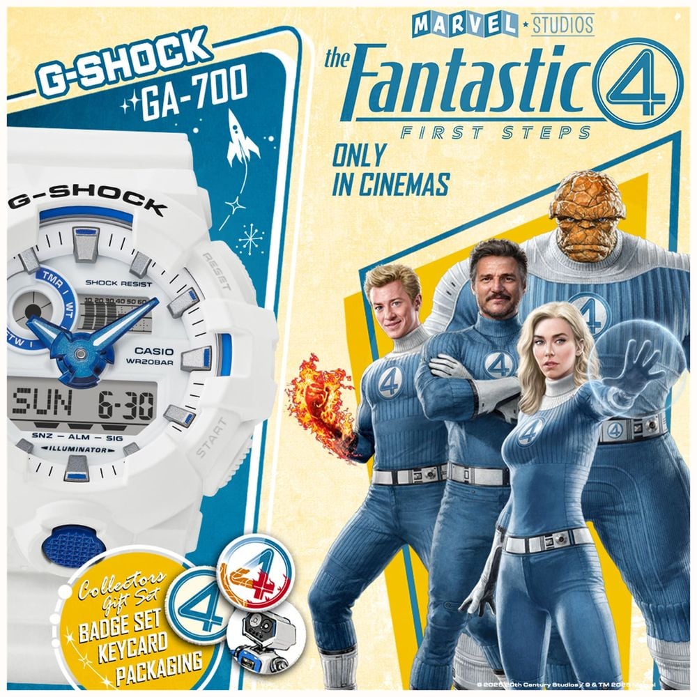 Casio G-Shock X The Fantastic Four First Steps Collection