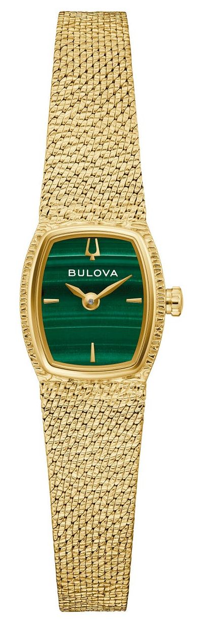 Bulova 97L184 Classic ‘Goddess of Time’ (17mm) Green Watch