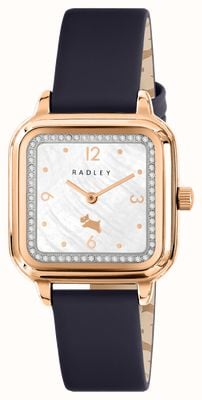 Radley Women's (28mm) Mother-of-Pearl Dial / Blue Leather Strap RY21814