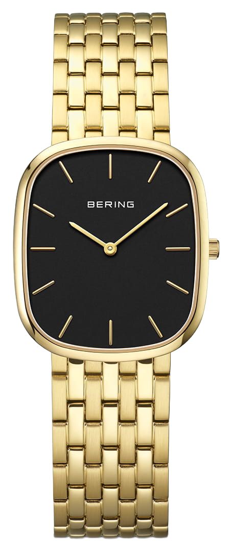 Bering 12526-732 Classic Quartz (26mm) Black Dial / Gold PVD Watch