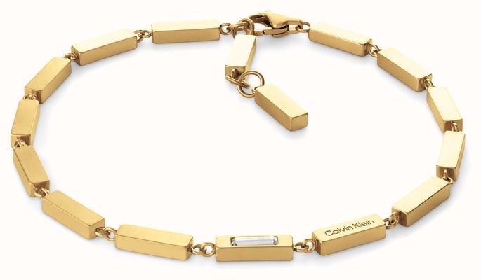 Calvin Klein Essentials Links Gold PVD Stainless Steel Bracelet 35100073