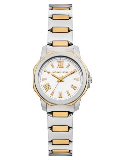 Michael Kors MK7686 Women's Prescott Two Tone Stainless Watch