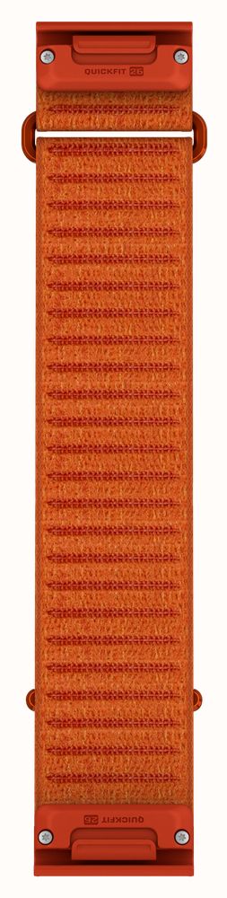 Garmin QuickFit Bands (26mm - Long) Autumn Orange ComfortFit Fabric - Strap Only 010-14508-15 - alternate view 2