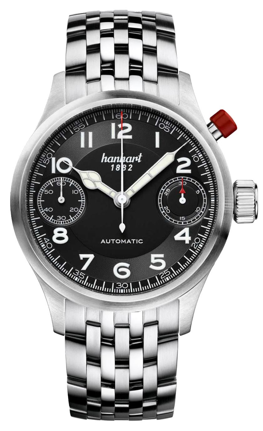 Hanhart 732.210-6428 PIONEER MonoScope Automatic Chronograph Watch