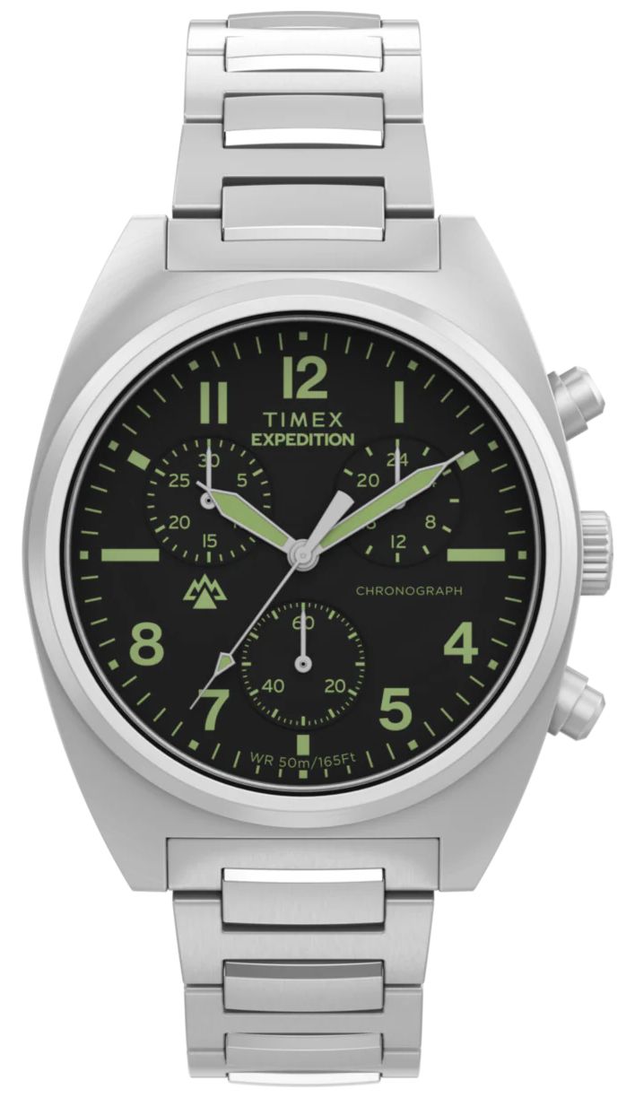 Timex TW2Y61200 Expedition Capstone Chronograph (41mm) Black Watch