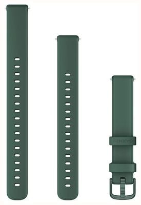 Garmin Lily® 2 Bands (14mm) Jasper Green Silicone With Jasper Green Hardware 010-13302-32