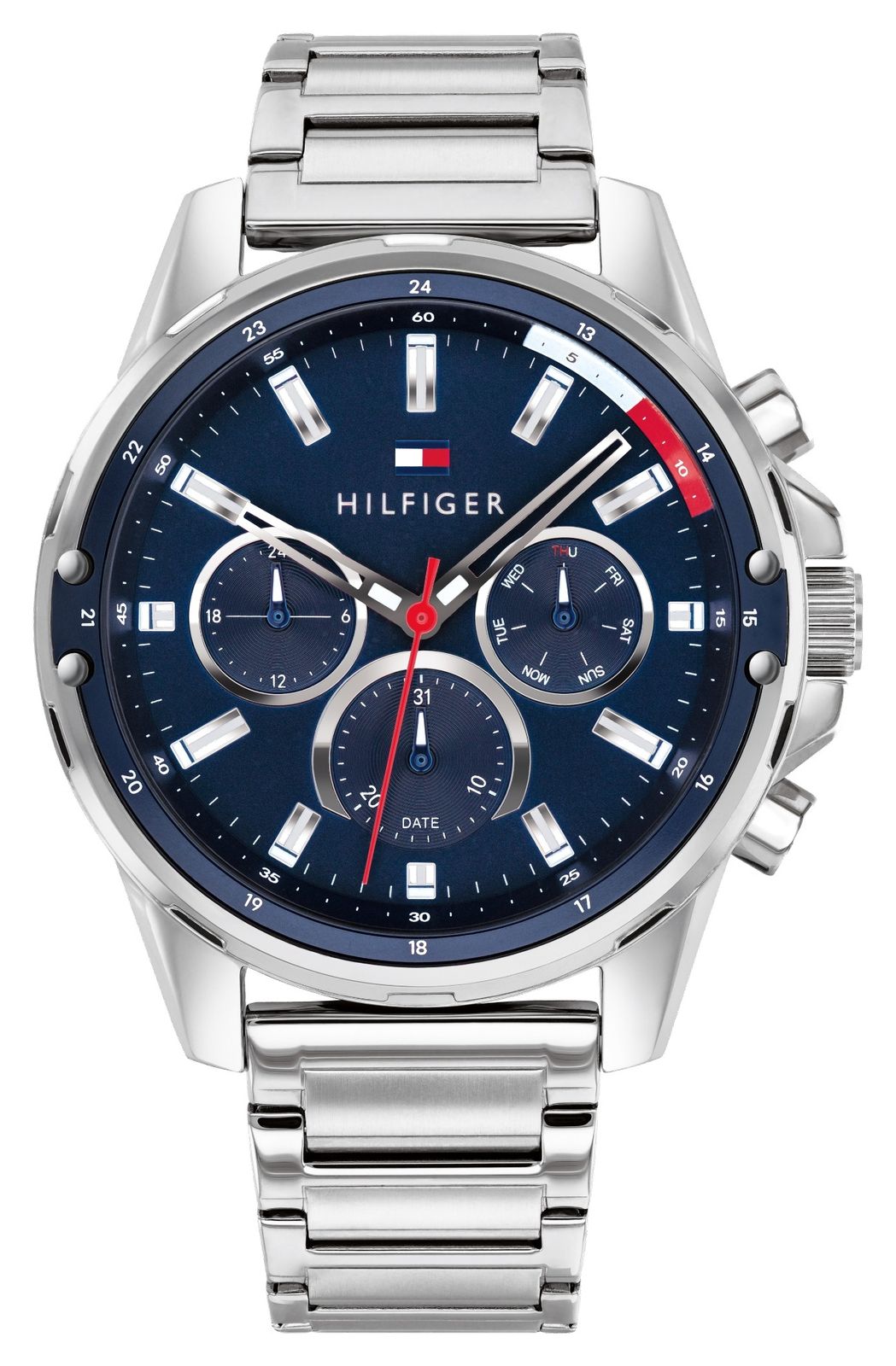 Tommy Hilfiger 1791788 Men's Mason | Stainless Steel Silver Watch