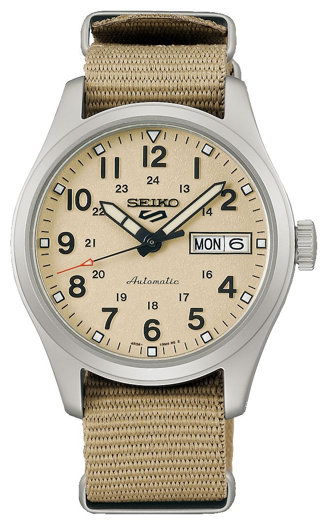 Seiko SRPJ83K1 5 âDesert Kitâ Midfield Sports Style Watch