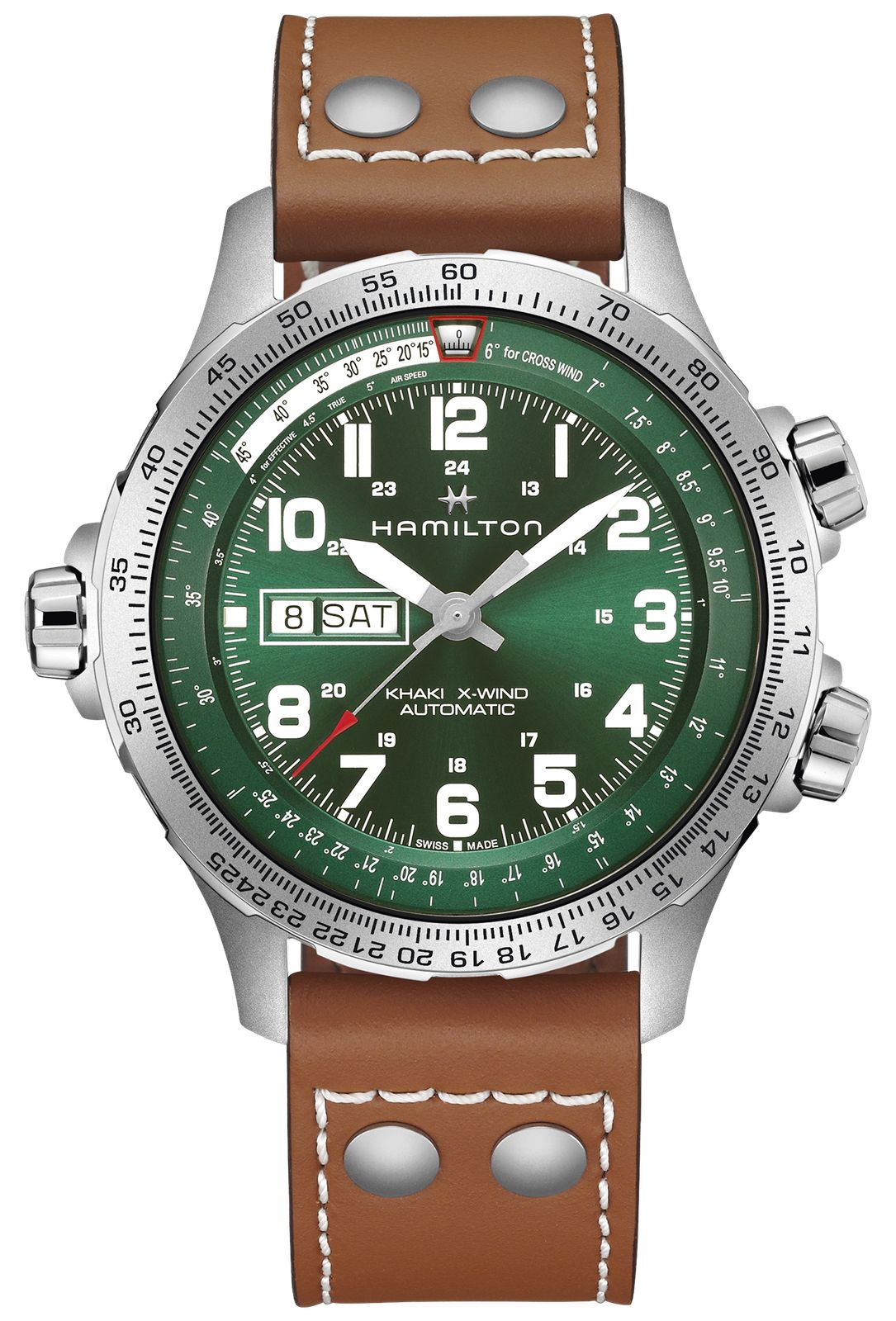 Hamilton H77735560 Khaki Aviation X-Wind Day/Date Auto (45mm Watch