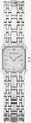 Bulova Sophia 'Goddess of Time' Recreation (16mm) Silver Denchu Dial / Stainless Steel Bracelet 96P263