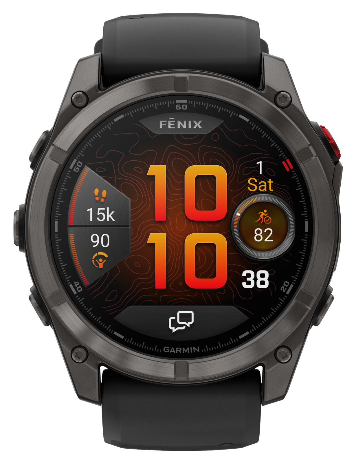Garmin 010-03199-01 Fenix 8 Pro 51mm AMOLED Sapphire Premium Watch