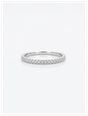 0.15ct Round Brilliant Natural Diamond Platinum Half Eternity Ring HET100110