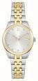 Lacoste Parisienne Tuilerie Quartz (30mm) Silver Dial / Two-Tone Stainless Steel Bracelet 2001302