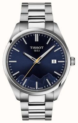 Tissot PR 100 Jungfraubahn Quartz Special Edition (40mm) Blue Dial / Stainless Steel Bracelet T1504101104102