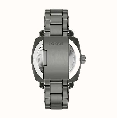 Fossil Machine 41 mm Three-Hand Date Smoke Stainless Steel Watch FS6185 - alternate view 2