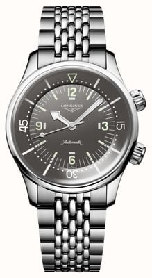 LONGINES Legend Diver Automatic Chronometer (39mm) Grey Dial / Stainless Steel Bracelet L37644996