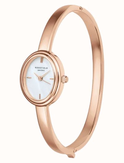 Rosefield Studio Rose Gold Coloured Size S Bangle Oval STWRSR-ST08 - alternate view 4