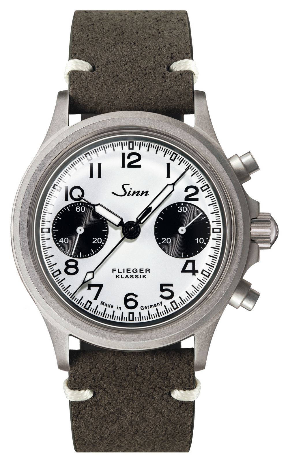 Sinn 356.0201 LEATHER 356 Pilot Classic W Bicompax (38.5mm) Watch