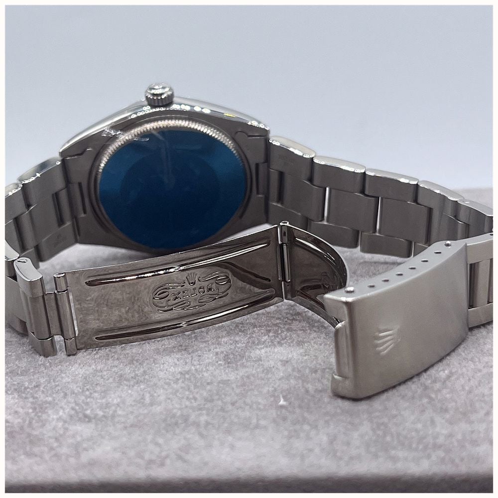 Pre-owned Rolex Oyster Perpetual Air King (33mm) Champagne Dial / Stainless Steel Bracelet Watch JMP-356144 - alternate view 6