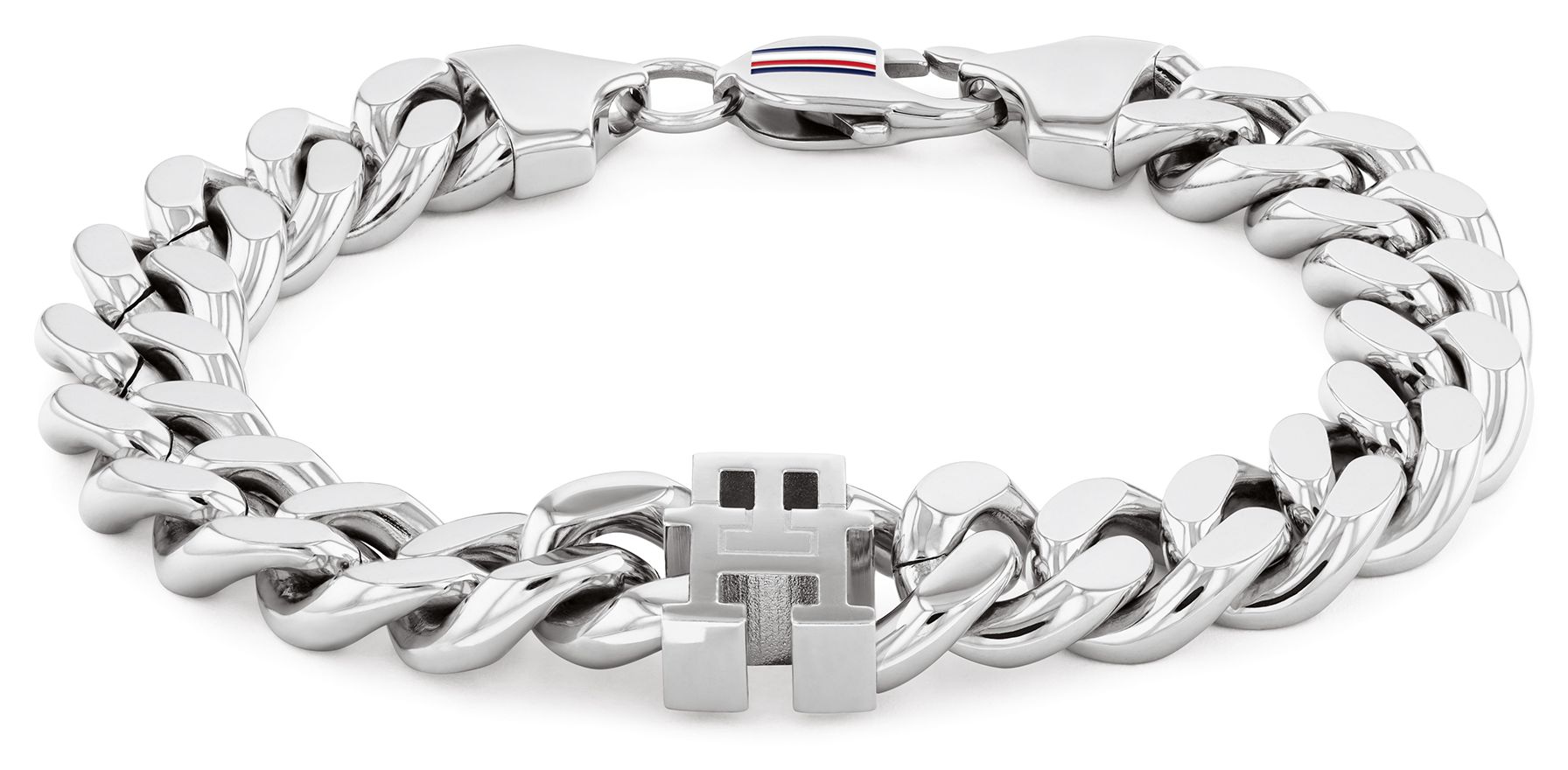 Tommy Hilfiger 2790664 Men's TH85 Chain Bracelet Silver Jewellery