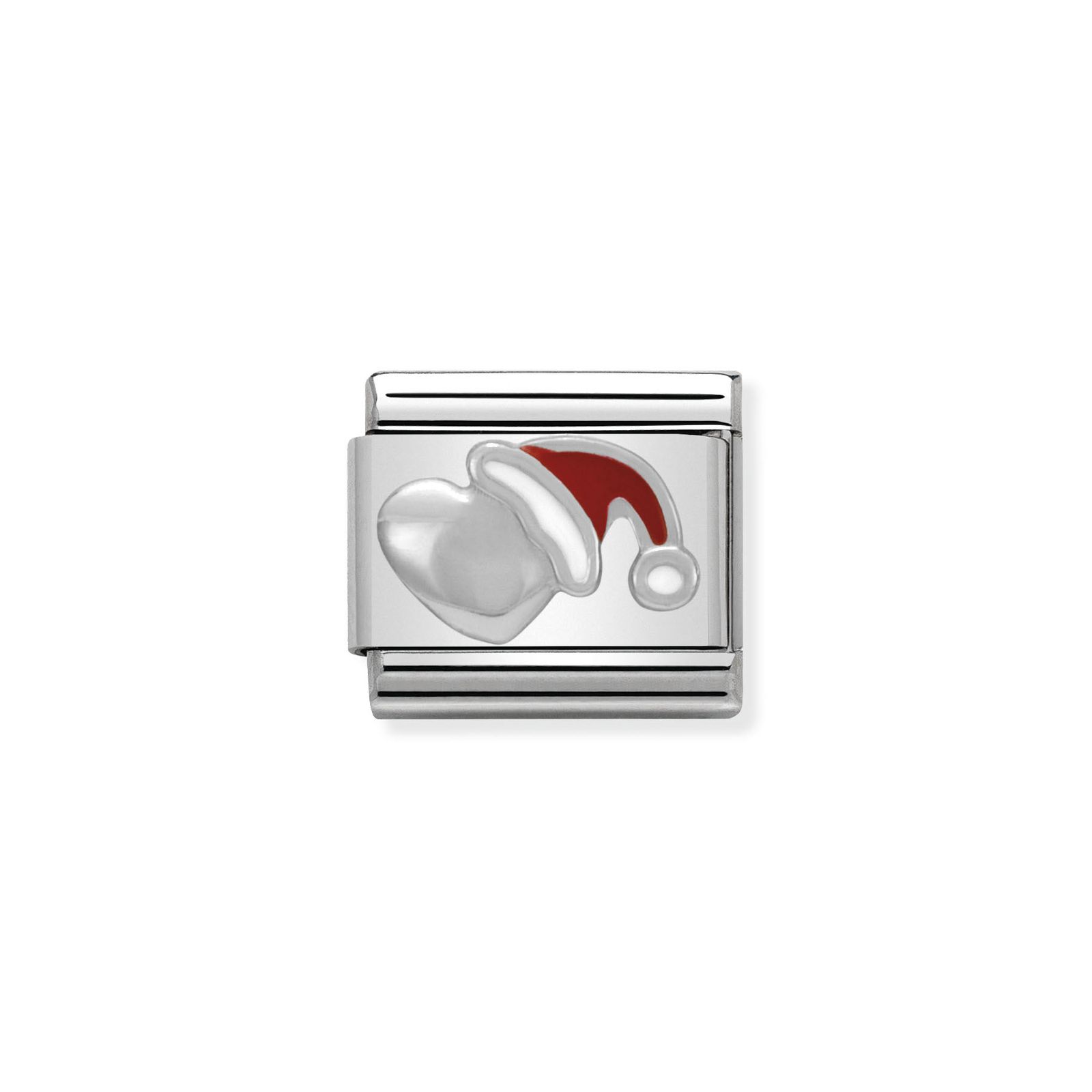 Nomination 330204/05 Classic Heart Sterling Silver & Steel Jewellery
