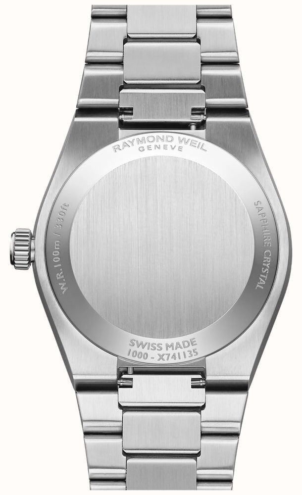 Raymond Weil A.R.T. Date Automatic (38mm) Graphite Sunray-Brushed Dial / Stainless Steel Bracelet 1000-ST-20001 - alternate view 3