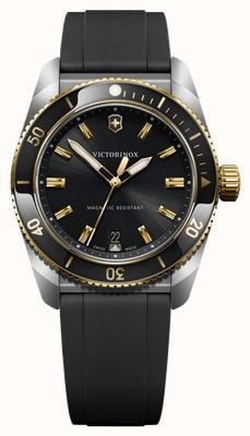 Victorinox Maverick Quartz (39mm) Black Dial / Black Rubber Strap 242099