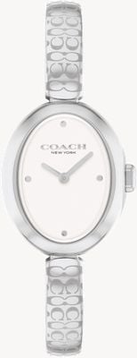 Coach Sammy (22.5mm) Silver Dial / Stainless Steel Bracelet Watch 14504483