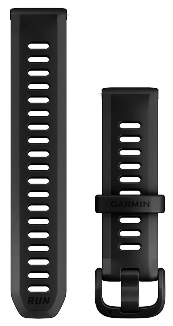 Garmin 010-11251-BA Quick Release Band (20mm) Black Silicone Watch