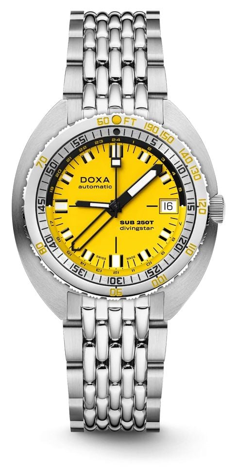 DOXA 855.10.361.10 Sub 250T GMT Divingstar Automatic 40 Mm Watch