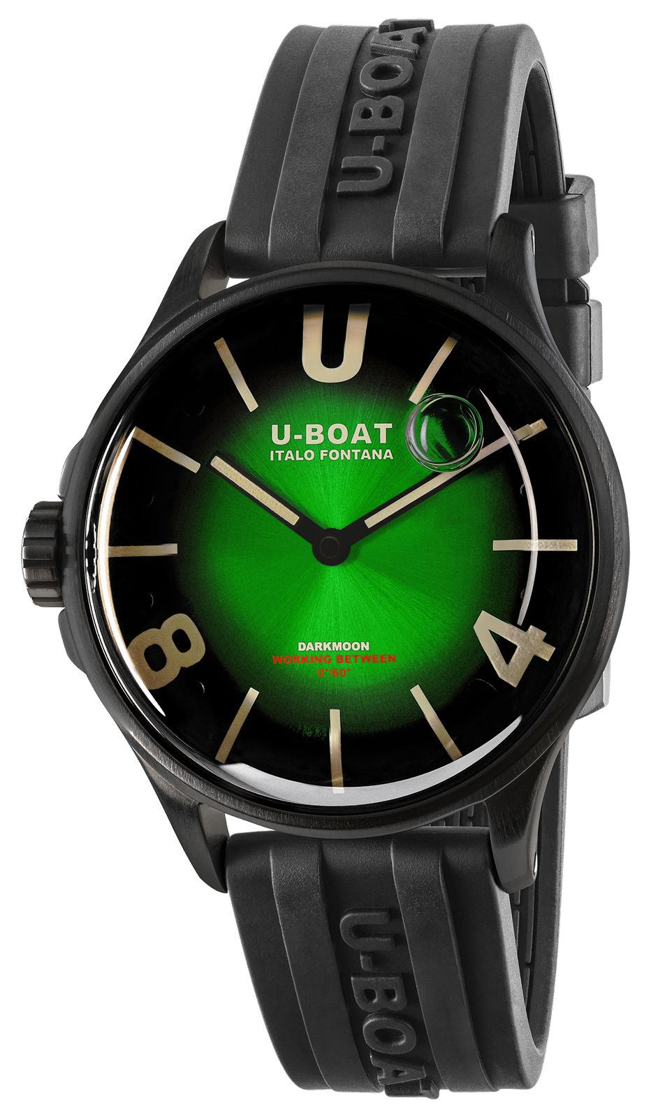 U-Boat 9503/A Darkmoon Pvd (40Mm) Noble Green Soleil Dial / Watch