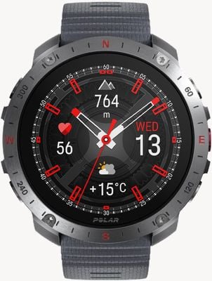 Polar Grit X2 Pro Premium GPS Smart Sports Watch Stone Grey (S-L) 900110287