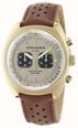 Aston Martin Timeless Quartz Chronograph (43mm) Champagne Dial / Brown Leather Strap MTTS2F502 - alternate view 2