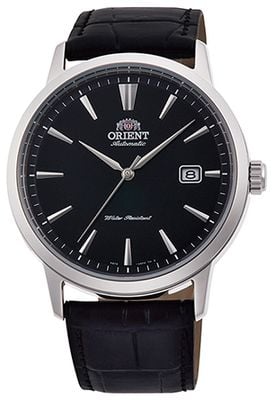 Orient Mechanical Contemporary (41.6mm) Black Dial / Black Leather Strap RA-AC0F05B30B