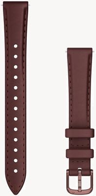 Garmin Lily 2 Bands (14 mm) Mulberry Leather Dark Bronze Hardware 010-13302-21